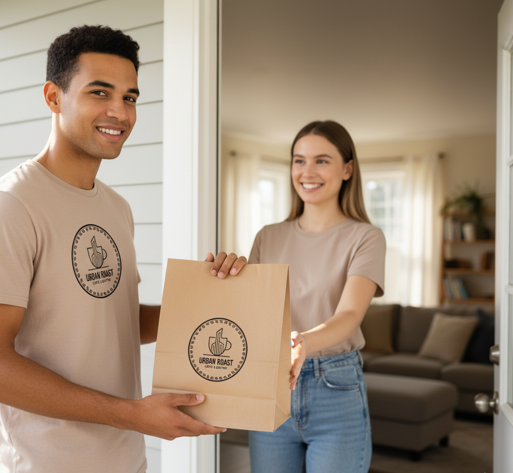 Nfcity instant delivery by NFC sticker
