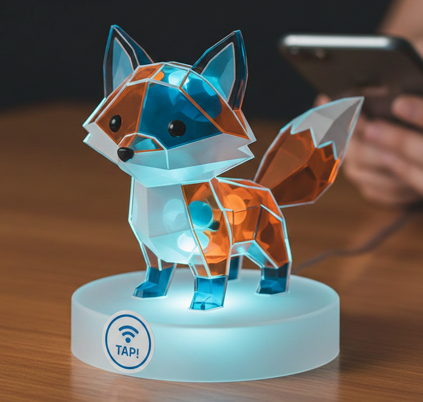 Pet NFC stand